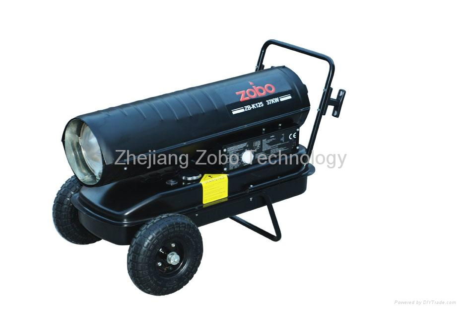 Portable Industrial Diesel Heater With Wheels 2