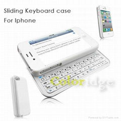 Sliding Bluetooth keyboard case For Iphone