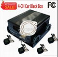 4-CH Car Black Box with 3G for Vehicles, GPS Tracking Car Black Box 1