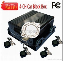 4-CH Car Black Box with 3G for Vehicles,