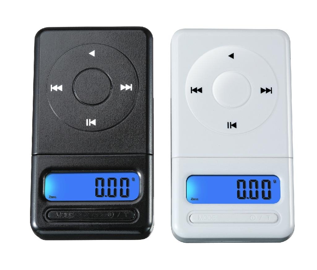 Portable Night Club Popular MP3/4 Style Cheap Pocket Mini Powder Scale 50g/0.01g