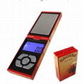 650g/0.01g High Accuracy Cigarette Case Style Portable Digital Pocket Scale 3