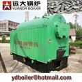 Industrial wood fired steam boiler 1