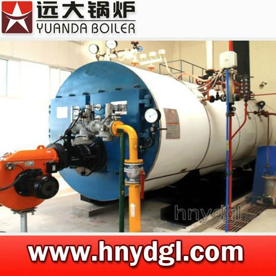 Industrial diesel oil fired steam boiler