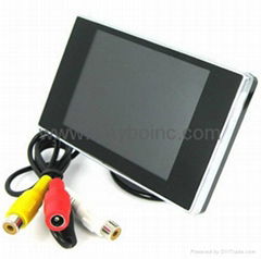 Car reverse monitor 3.5 inch TFT LCD screen 