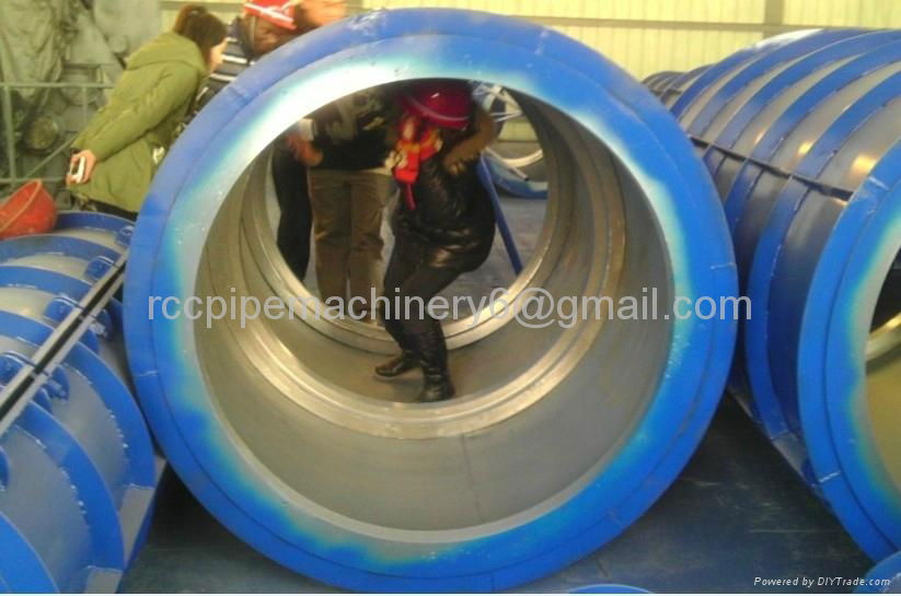 Concrete pipe making machine 4