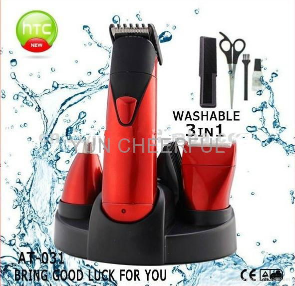 AT-031 3 in 1 washable hair trimmer machine