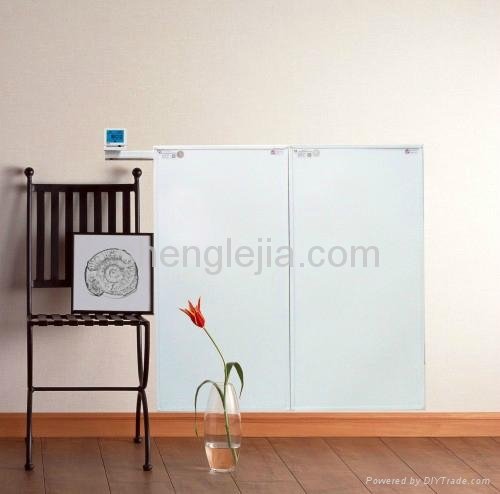 Electric infrared heating panel room heater