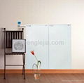 Electric infrared heating panel room