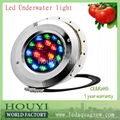 18w 12volt led pool lights recessed abs