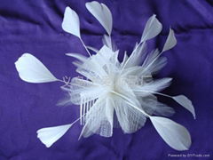 sinamay feather fascinator SFC1426