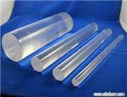 transparent quartz rods