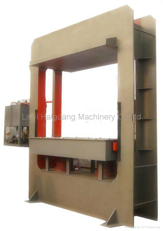 hydraulic cold press machine for 1220x2440mm