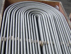 A U-shaped tube TP316L