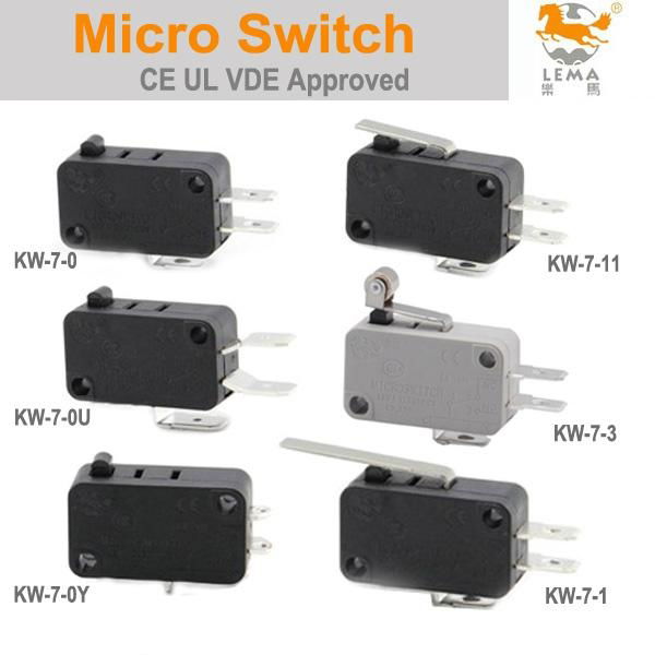 PBS-001 PBS-002 China manufacturer LEMA micro switch push button switch 4