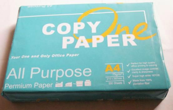 high quality 100%woodpulp A4 office Copy paper 80G 2