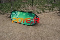 Double sides printing pop up banner