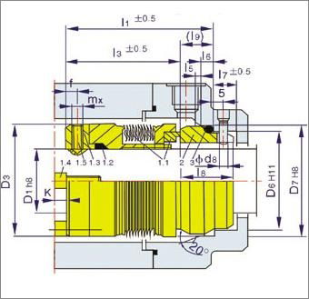 HQLW80 model mechanical seal  3