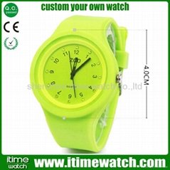 colorful silicone watches for men
