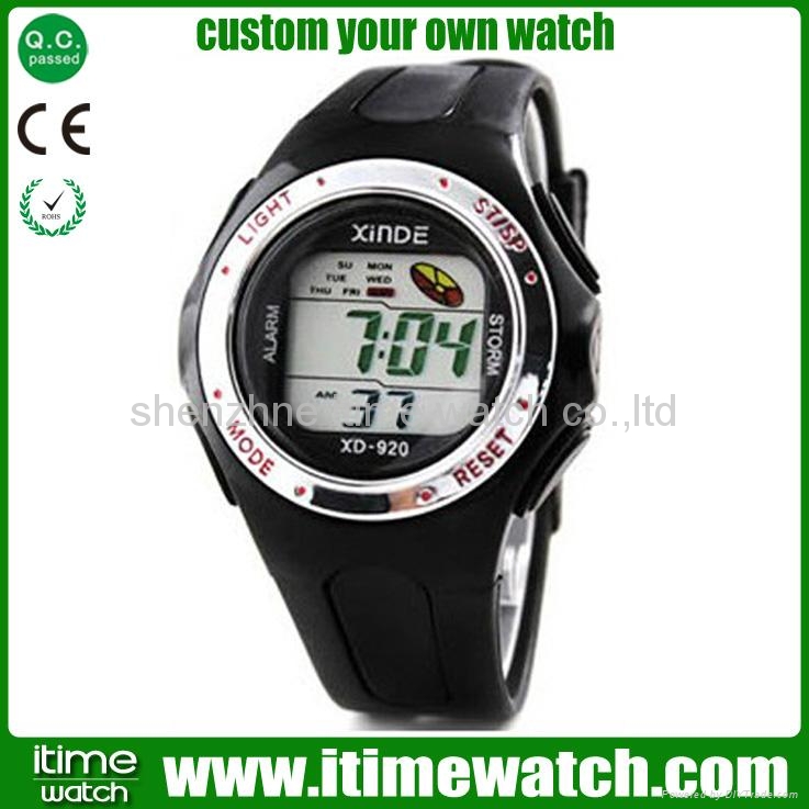 rubber band multifunction sports digital watch - IT-WS43 - itime (China Manufacturer) - Clocks