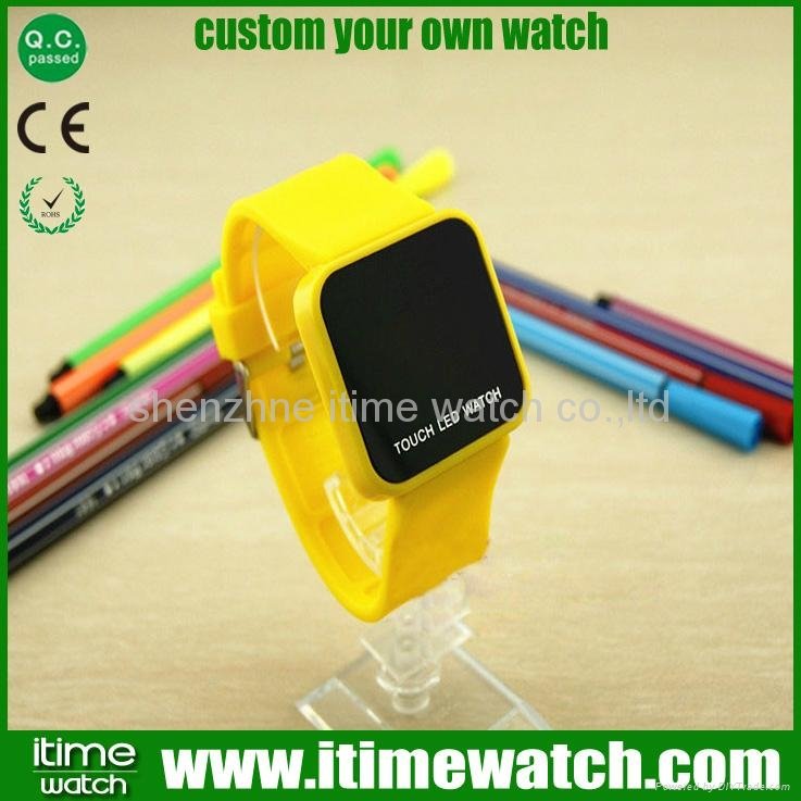 2012 led touch screen watch 4