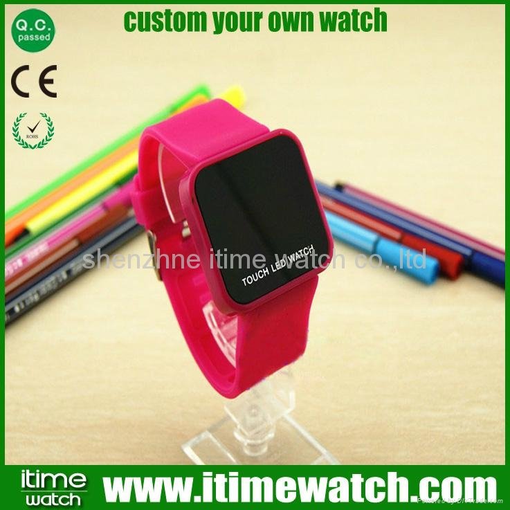 2012 led touch screen watch 5