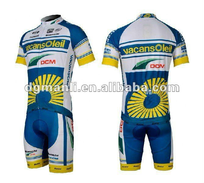2011New style team bib cycling wear 3