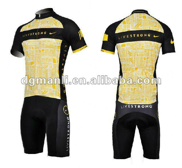 2011New style team bib cycling wear 4