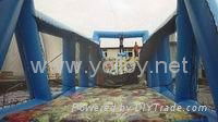 Inflatable zip line for zip lining adventures rental business 2