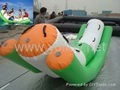 Inflatable water totter teeter for water sports splash 1