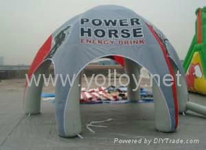Inflatable spider dome tent for advertising during festivals 2