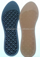 inflatable air heel and forfoot pain reduced insole