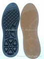 Heel pain redued inflatable massaging insole