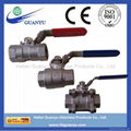 1pc stainless steel ball valve 2