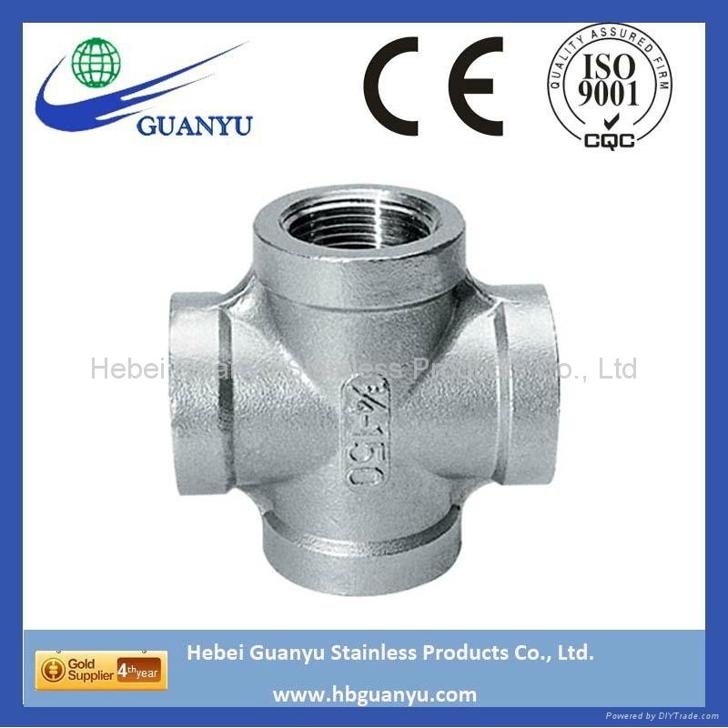 stainless steel ss304 316 threaded screwed flanged welded pipe fittings  2