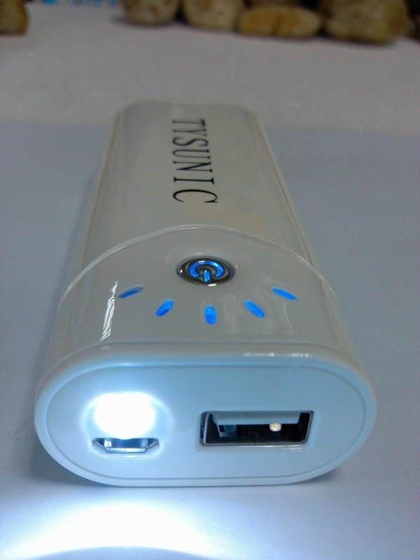 YT-5200Byuan titanium mobile Power Bank for the mobile,MP3,MP4, digital cameara 5