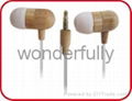 bamboo earphone 1