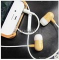 Apple bamboo earphone 2