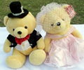 wedding gifts,relax bear bride and groom. 1