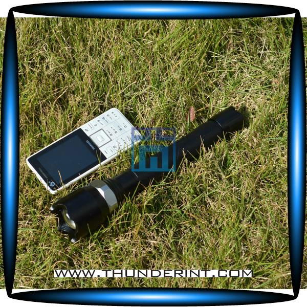 2*18650 CREE xm-l t6 zoom focus flashlight torch 2