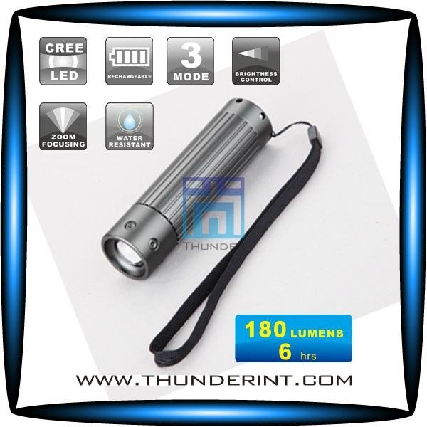 3 mode 18650 zoom emergency torch