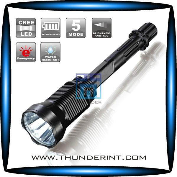 Tactical design high power led flashlight