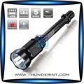 Tactical design high power led flashlight 1