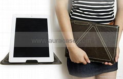 Genuine leather sleeve for Apple iPad 2