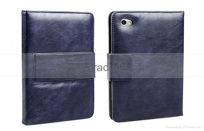 Genuine leather case for Galaxy Tab 7.7 P6800