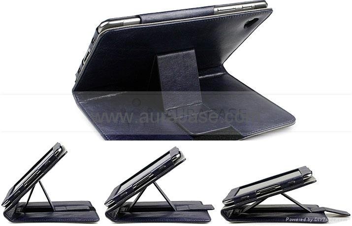 Genuine leather case for Galaxy Tab 7.7 P6800 2