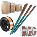 Copper coated ER70S-6 CO2 gas shielded welding wire 2