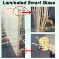 13.1mm milky laminated smart glass for bathroom from China 2