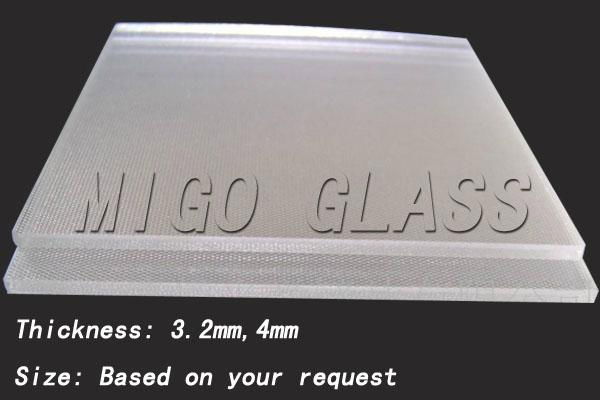 3.2mm solar glass with CE for solar panel from China