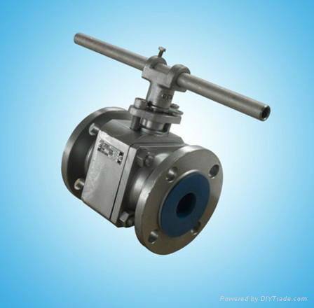 Low temperature stainless steel ball valve 2
